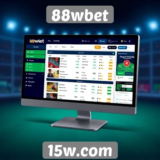 Interface e experiência do usuário no site 88wbet